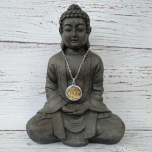 Collar Difusor de Aromaterapia de Árbol Hueco (M)