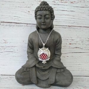 Collar Difusor de Aromaterapia con Búho (L)